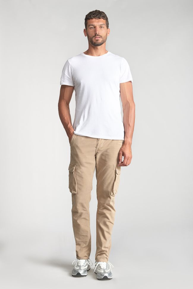 Pantalon treillis Sami beige sable