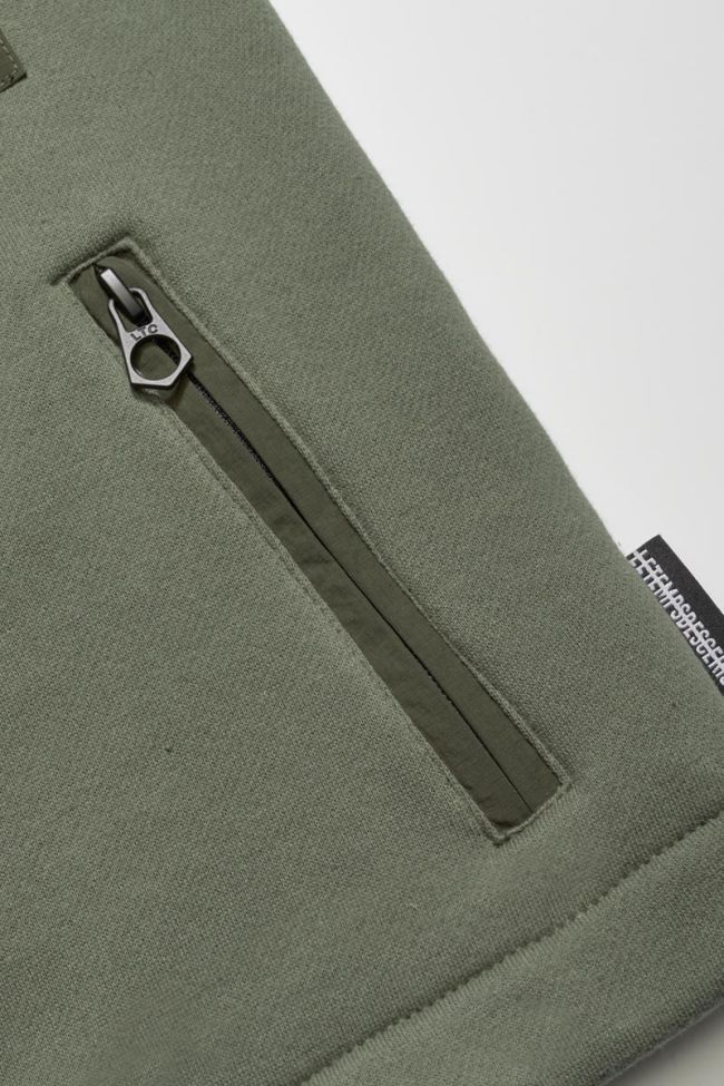 Veste zippée Moltobo kaki