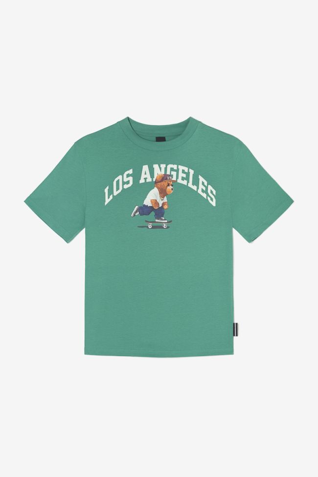 T-shirt Coznerbo vert imprimé