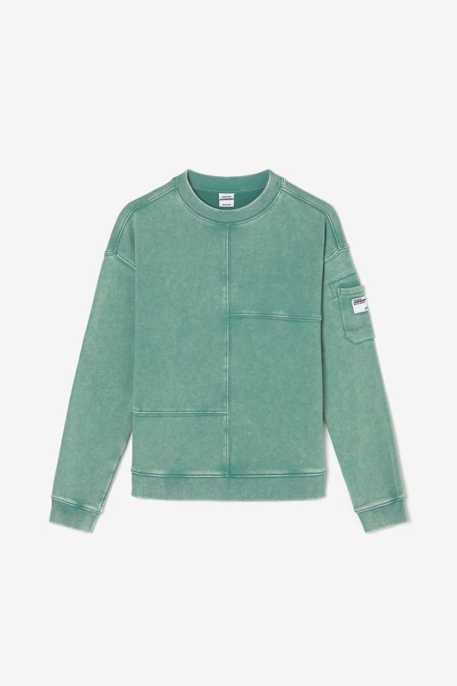 Sweat Jonbo vert délavé