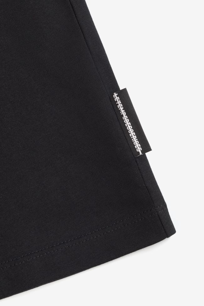 T-shirt Pembrokbo noir imprimé