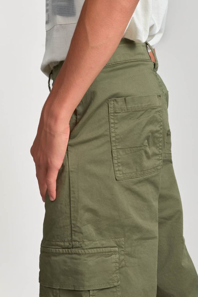 Pantalon Triton cargo kaki