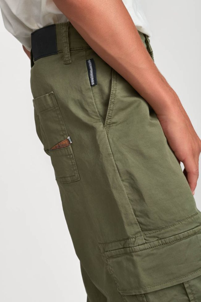 Pantalon Triton cargo kaki