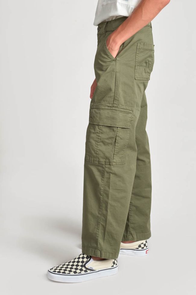 Pantalon Triton cargo kaki