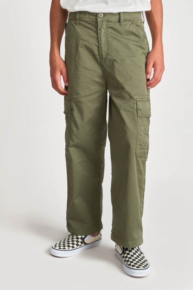 Pantalon Triton cargo kaki