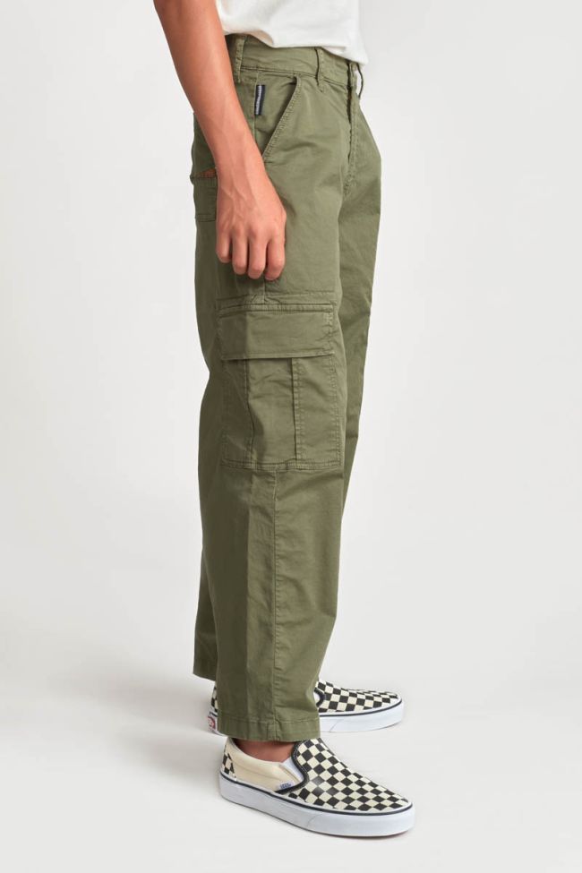 Pantalon Triton cargo kaki