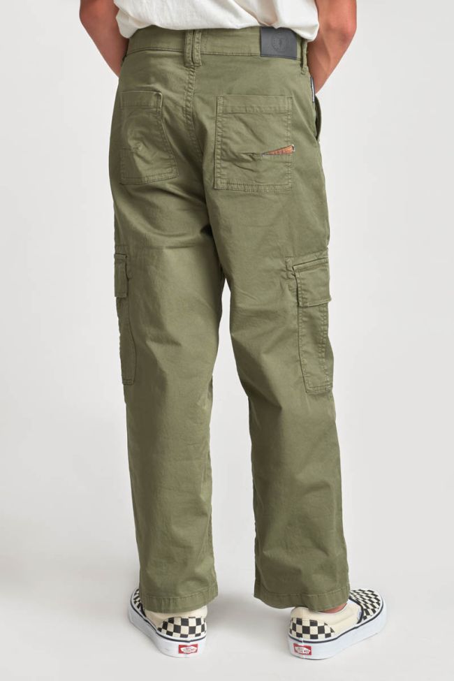Pantalon Triton cargo kaki