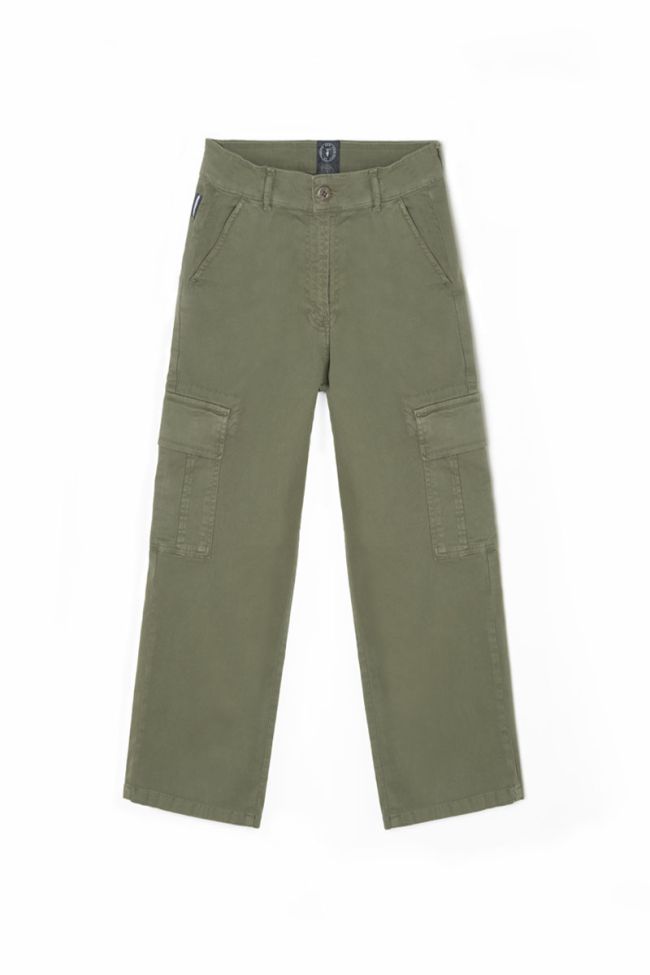 Pantalon Triton cargo kaki