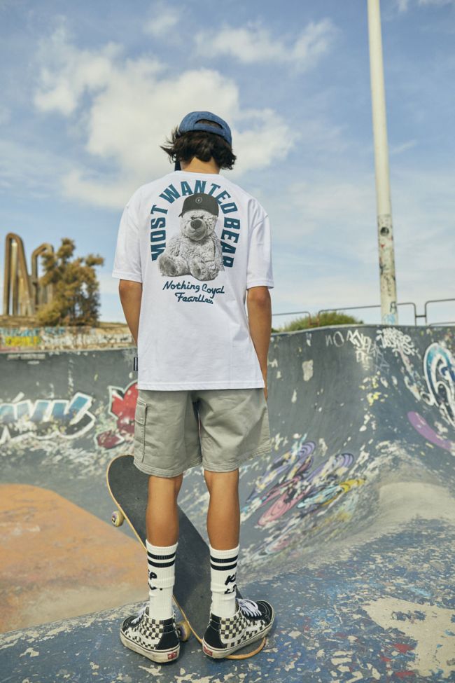 T-shirt Wunthbo blanc