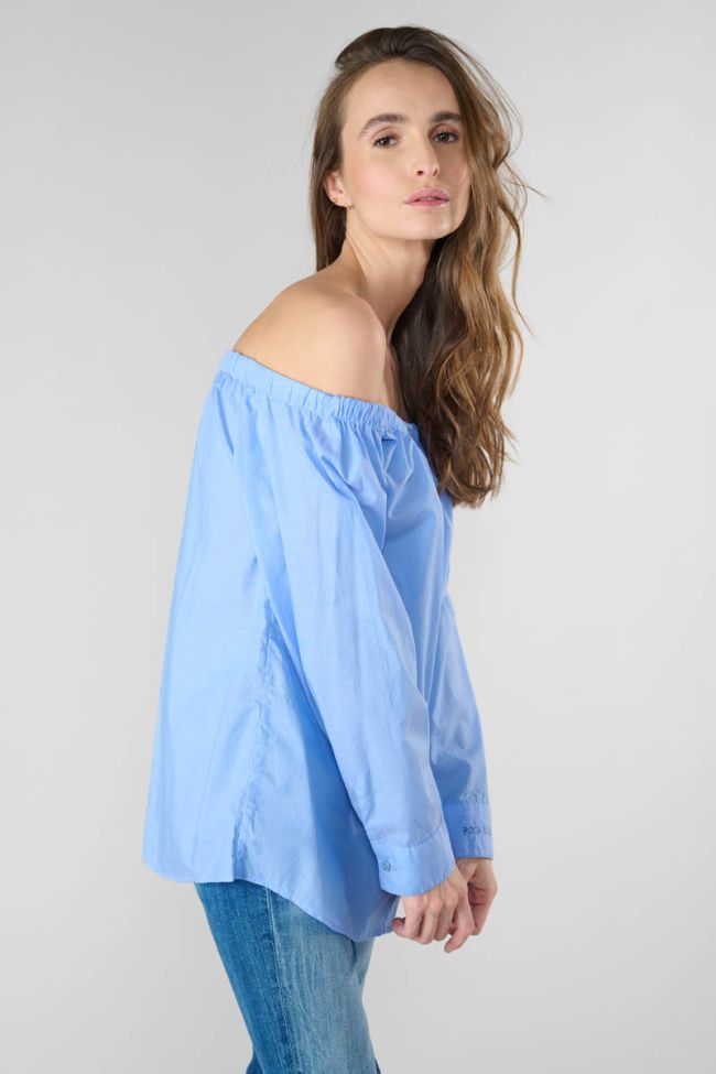Chemise Amapola bleue
