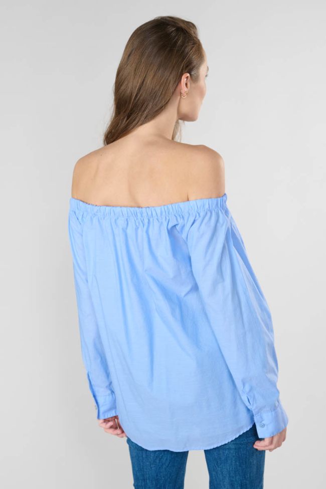Chemise Amapola bleue
