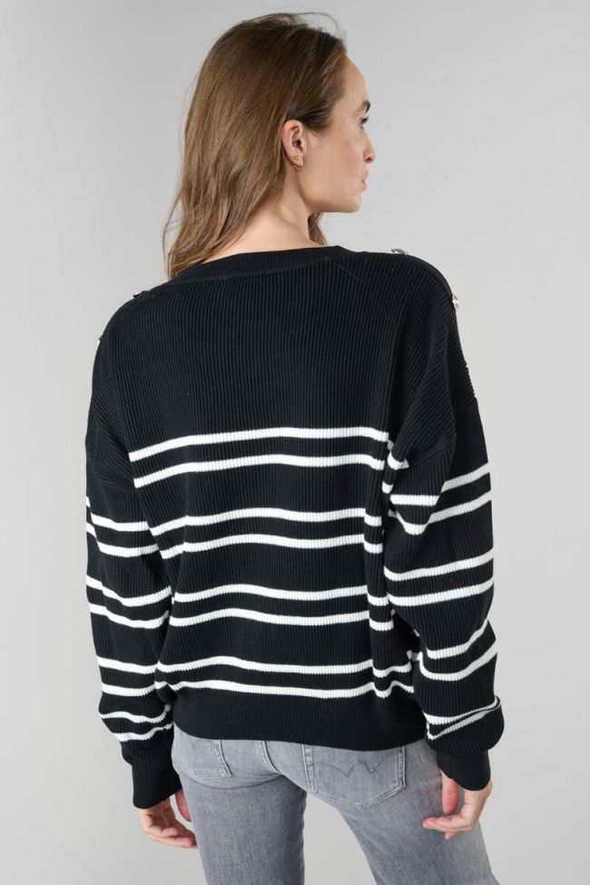 Pull Apocy marinière