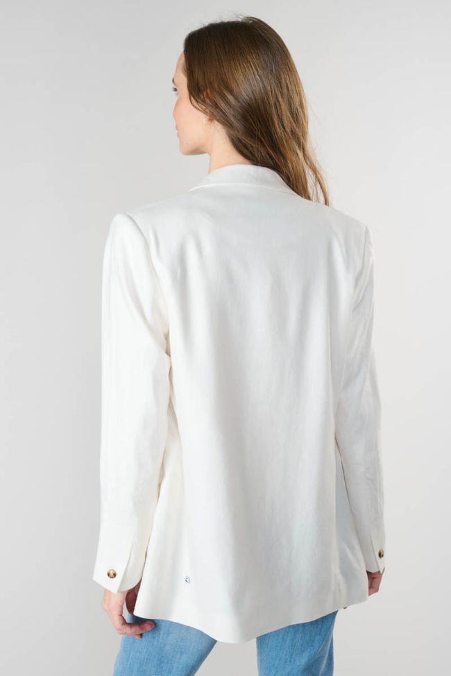 Veste blazer Beky crème