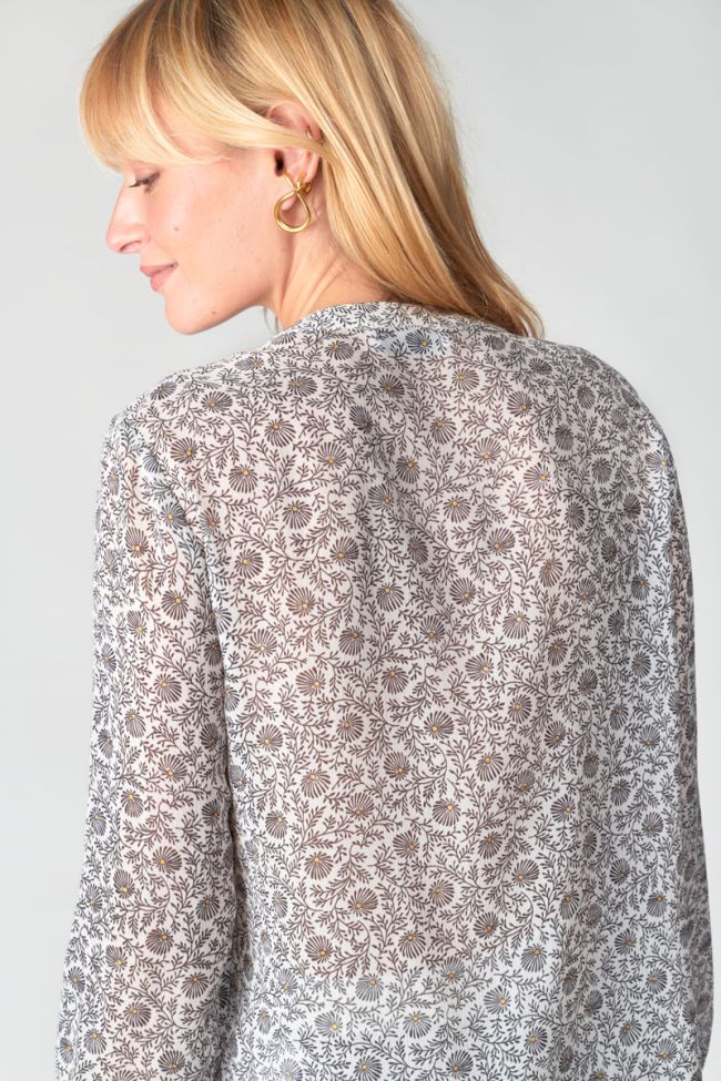 Chemise Cardina à motif fleuri