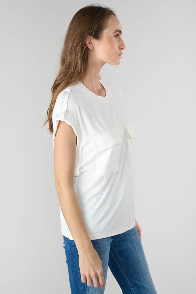 T-shirt Freesia crème