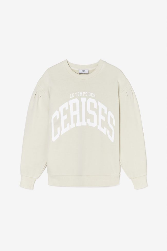 Sweat Gypsoph beige imprimé