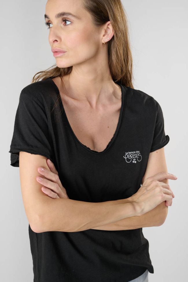 T-shirt Isabella noir