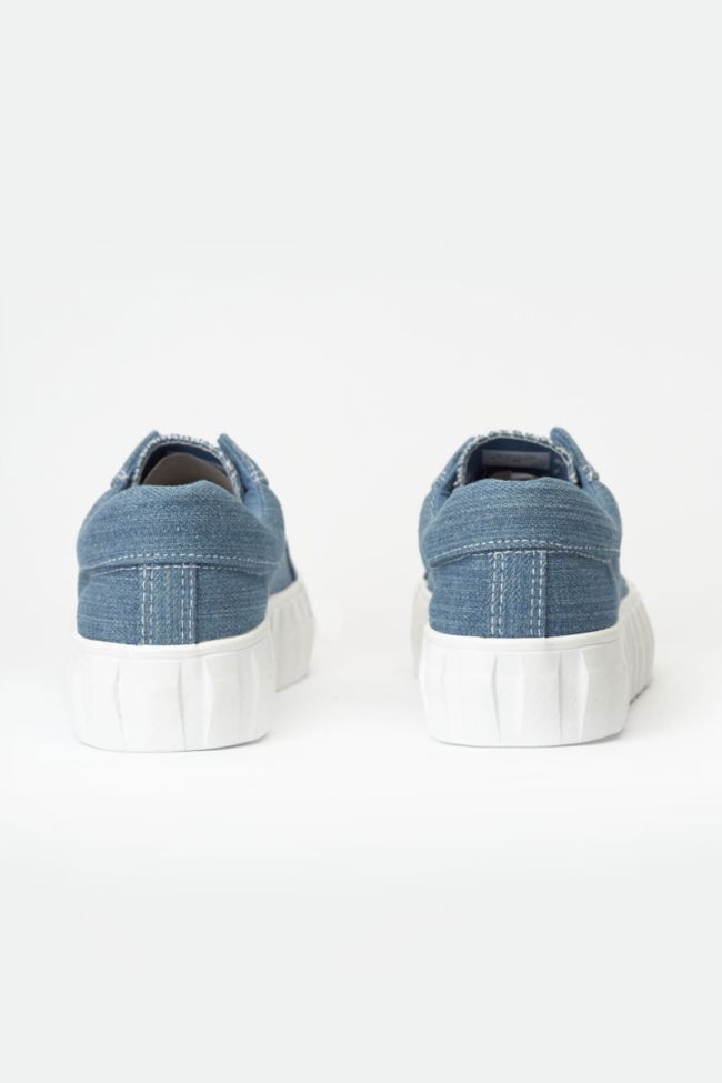 Baskets Malibu bleu denim