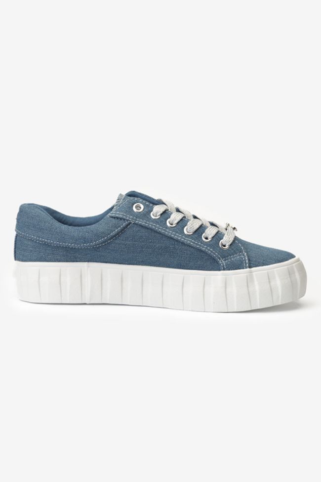 Baskets Malibu bleu denim
