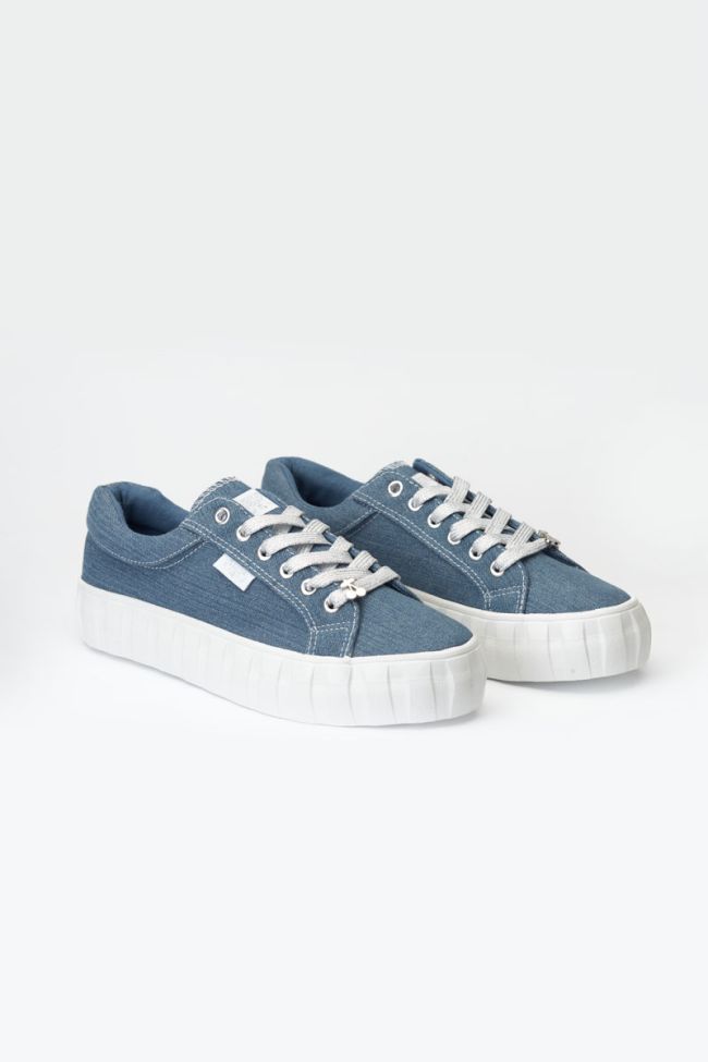 Baskets Malibu bleu denim