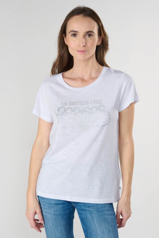 T-shirt Marty blanc imprimé