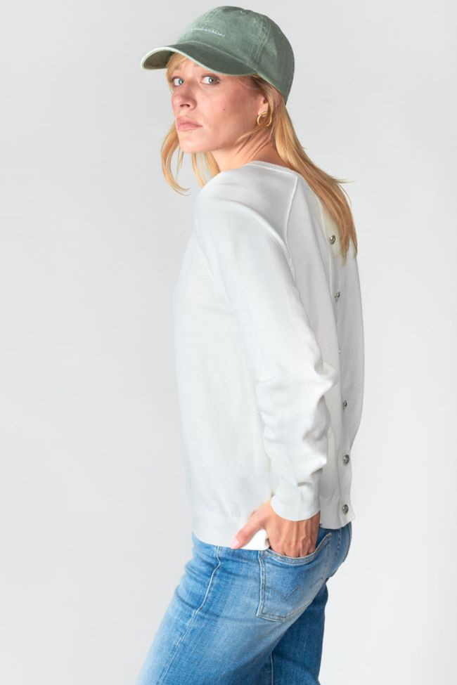 Pull Sumac blanc