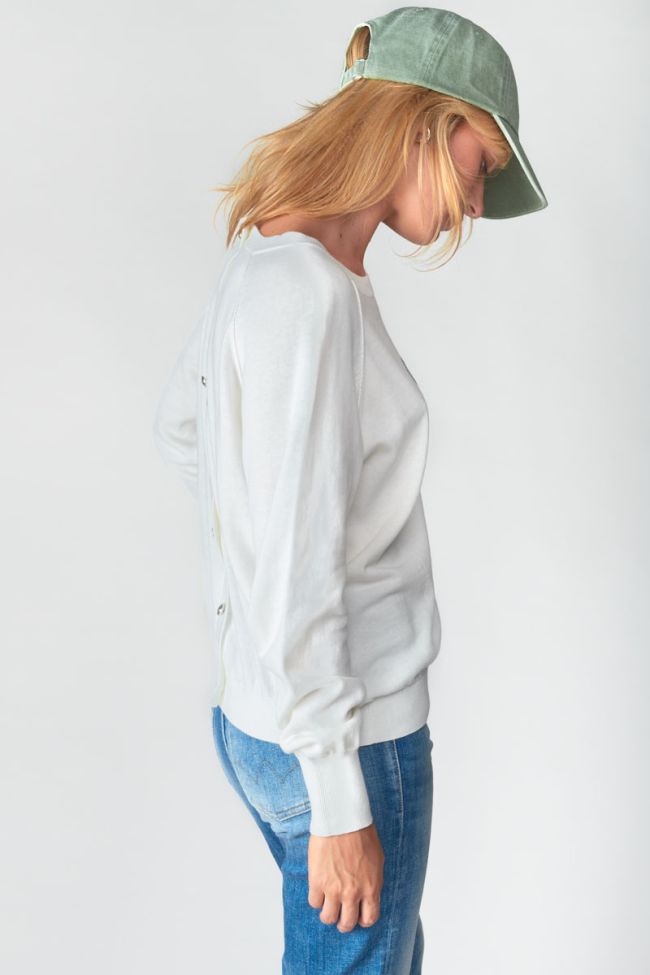 Pull Sumac blanc
