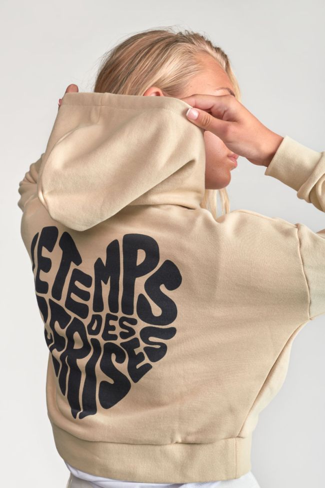 Sweat court Edanagi beige 