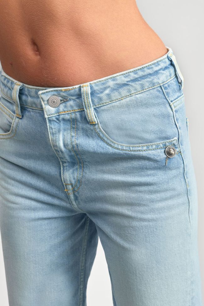 Jeans boyfit Lou Cherry taille haute bleu N°5