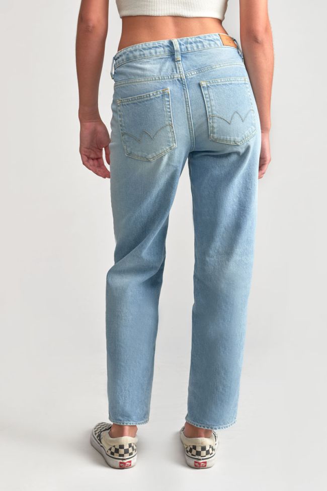 Jeans boyfit Lou Cherry taille haute bleu N°5
