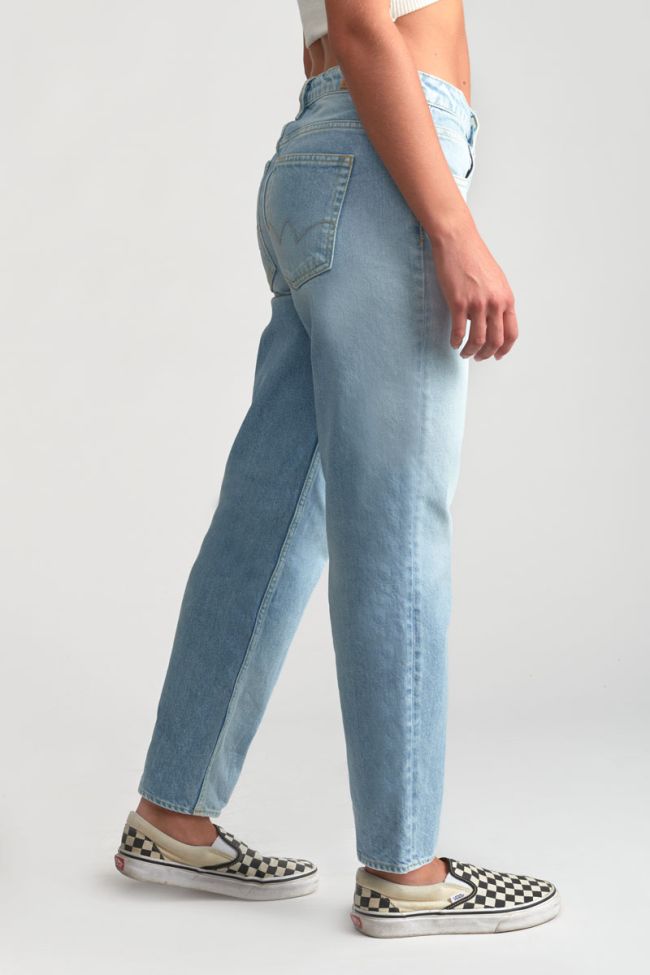 Jeans boyfit Lou Cherry taille haute bleu N°5