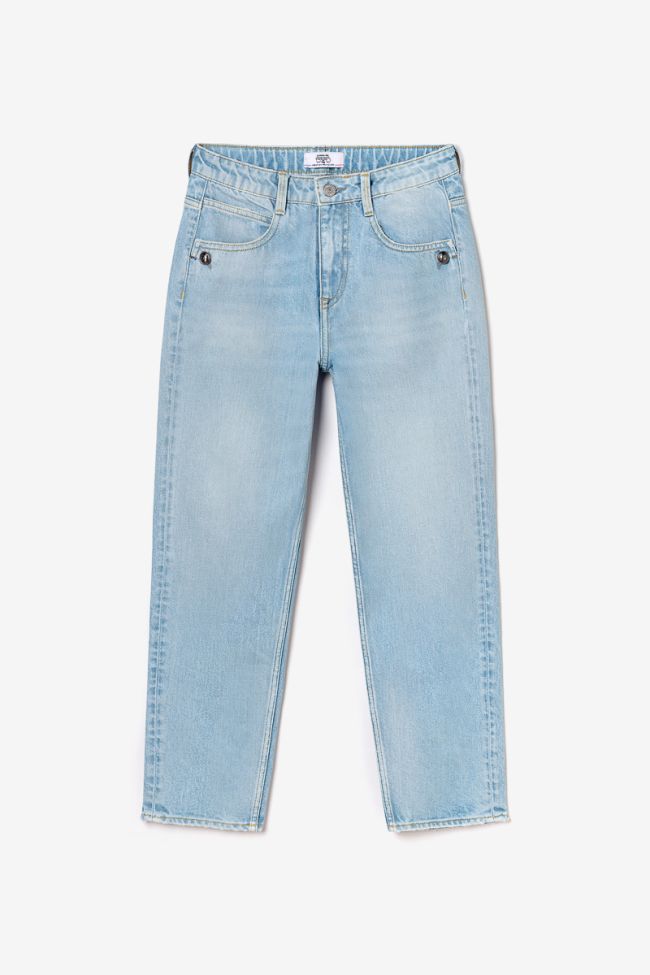 Jeans boyfit Lou Cherry taille haute bleu N°5