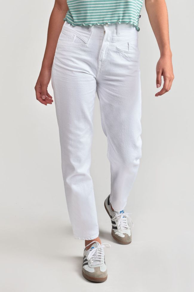Jeans boyfit Lou Thil 7/8ème blanc 