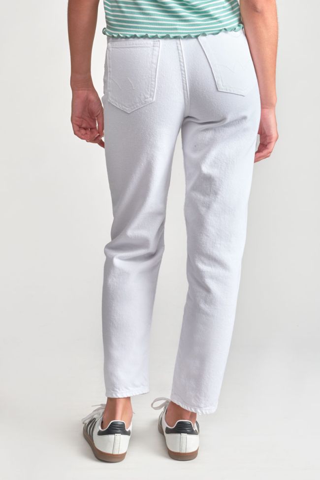 Jeans boyfit Lou Thil 7/8ème blanc 