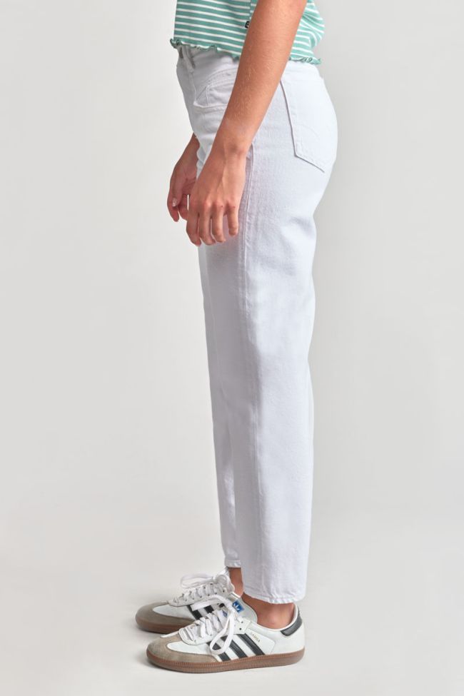 Jeans boyfit Lou Thil 7/8ème blanc 
