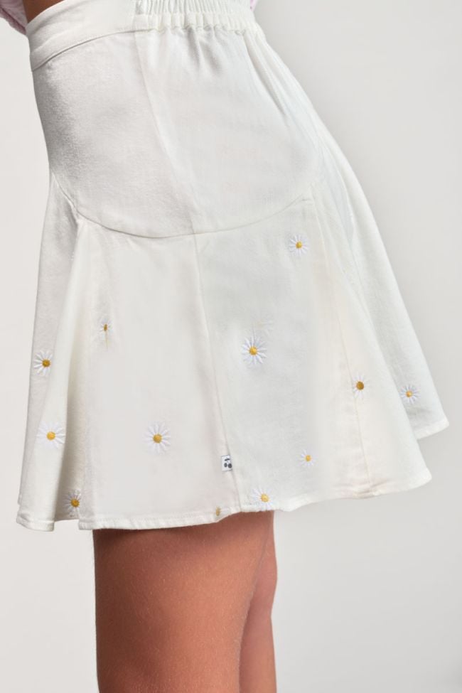 Jupe short Shelagi brodée