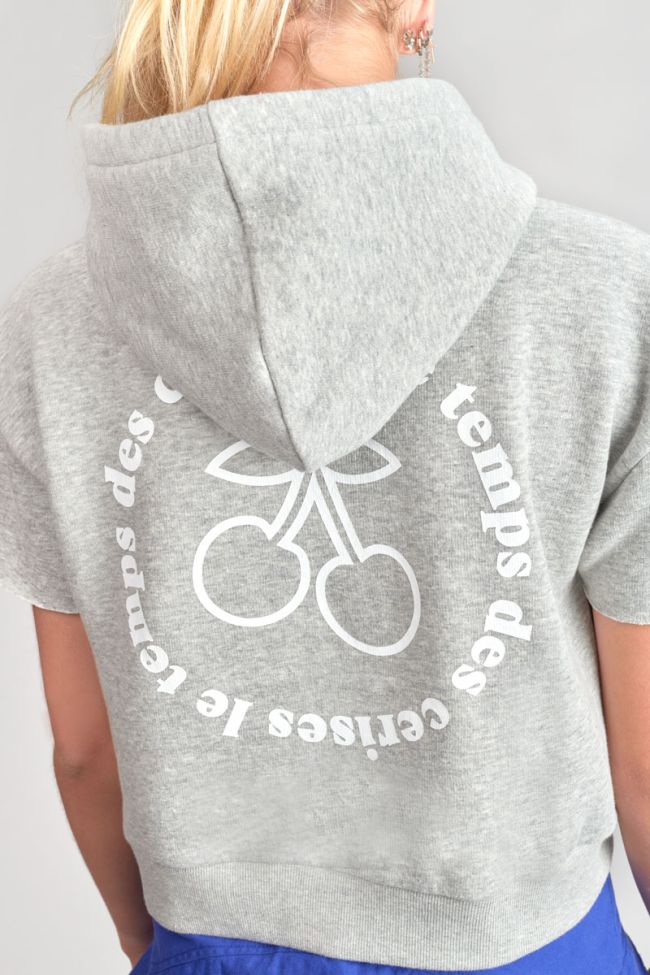 Sweat court Yumagi gris