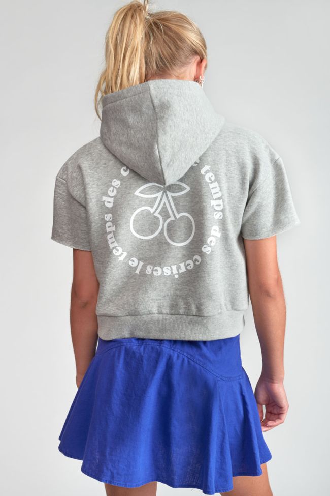 Sweat court Yumagi gris