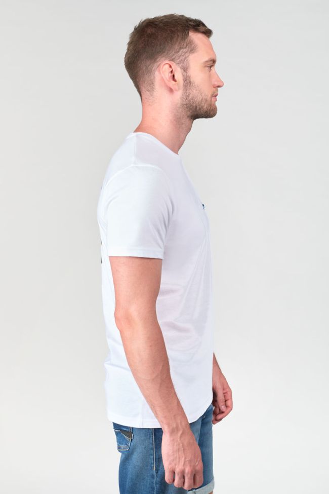 T-shirt Boyle blanc imprimé