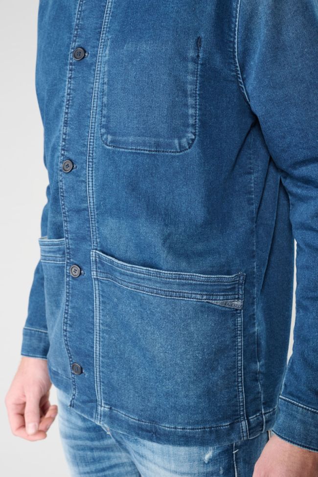 Veste Carvos en jeans bleu