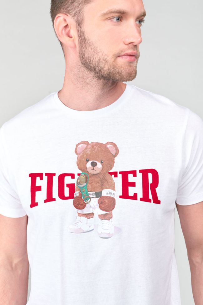 T-shirt Chedar blanc imprimé