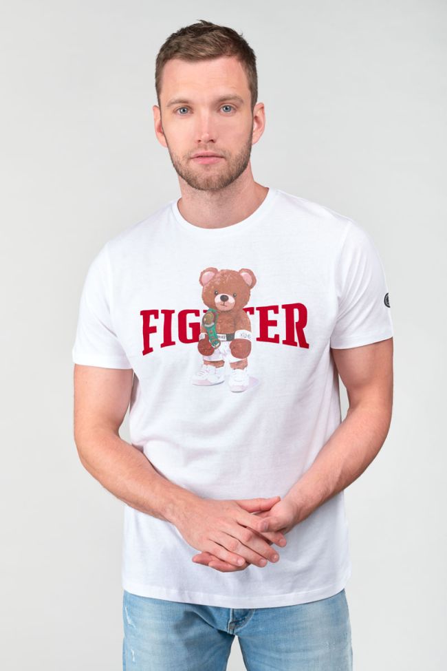 T-shirt Chedar blanc imprimé