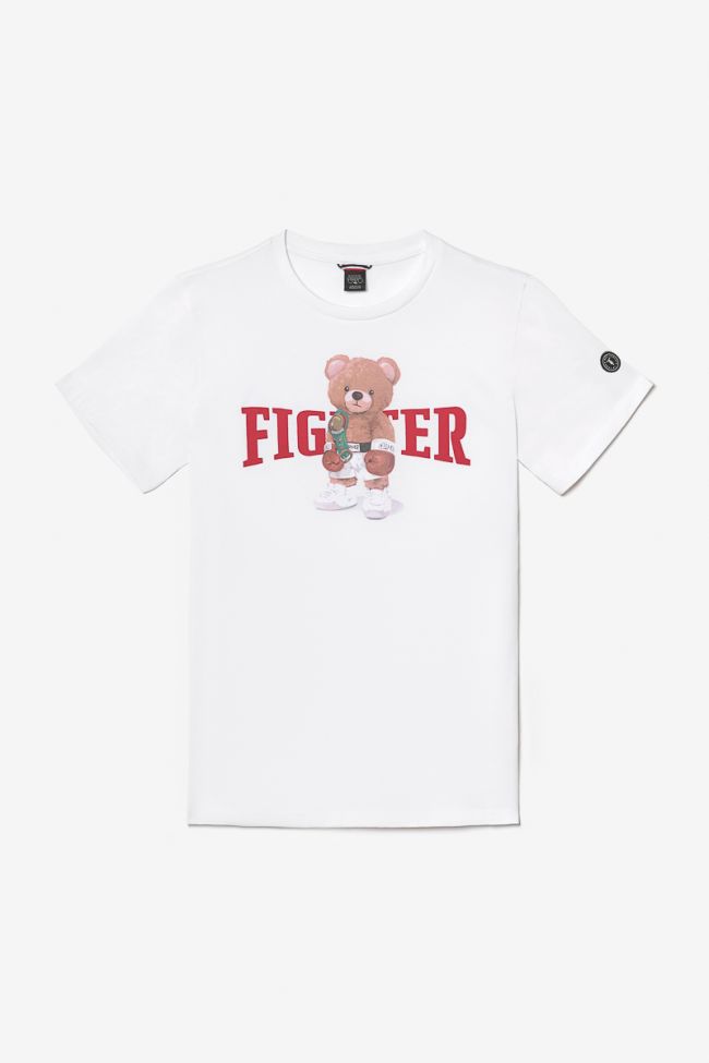 T-shirt Chedar blanc imprimé