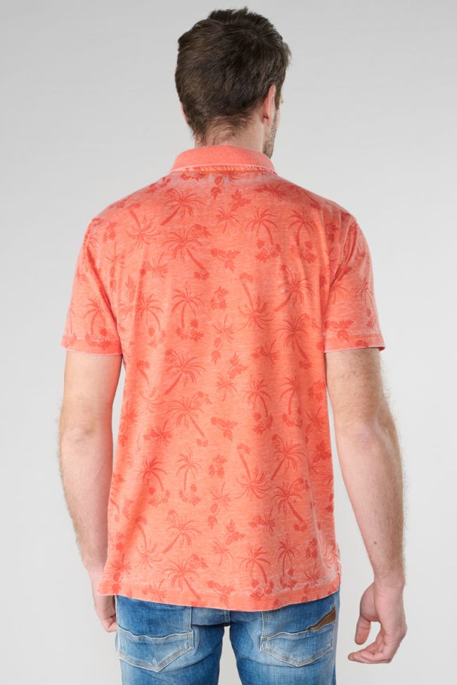 Polo Fezur à motif palmier