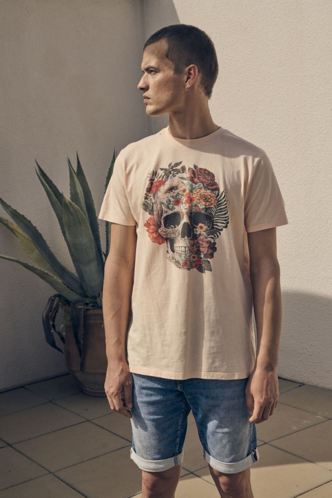 T-shirt Linetti pêche imprimé