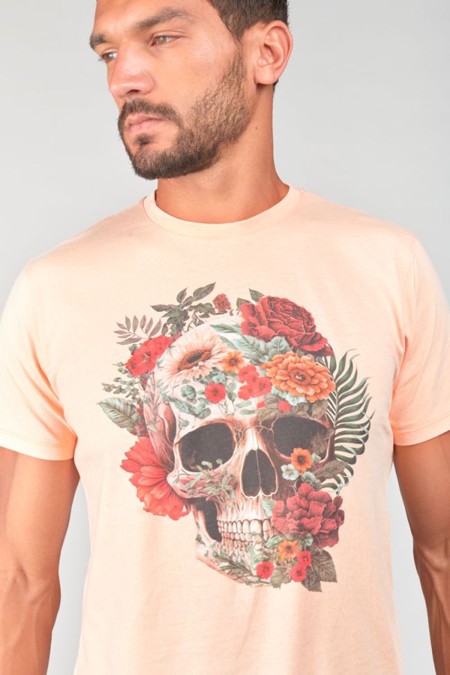 T-shirt Linetti pêche imprimé