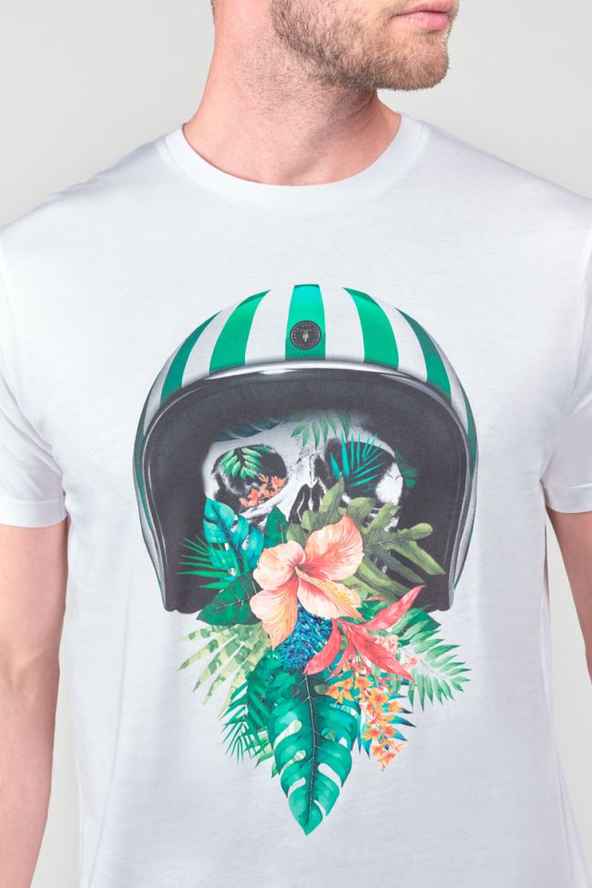 T-shirt Pimento blanc imprimé