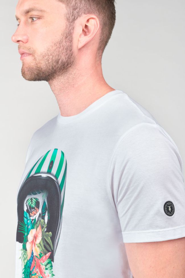 T-shirt Pimento blanc imprimé