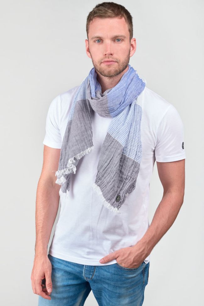 Foulard Rodel crème à rayures