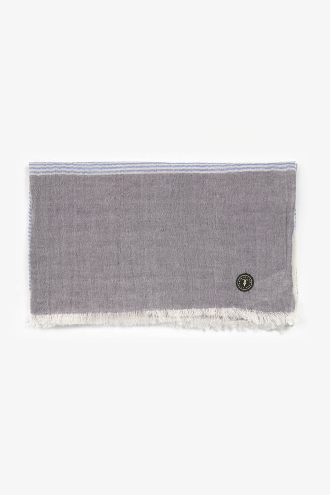 Foulard Rodel crème à rayures